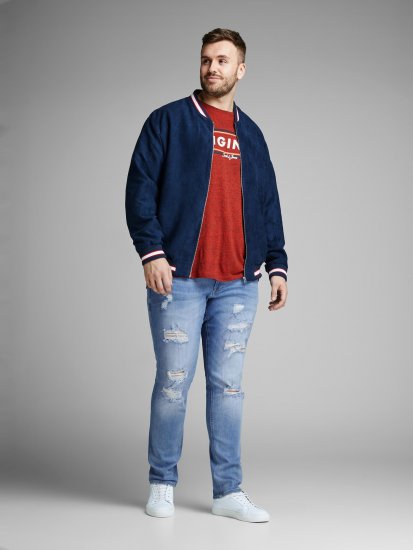 Jack & Jones Liam Jeans Blue Denim - Džínsy & nohavice - Džínsy a Nohavice - W40-W70