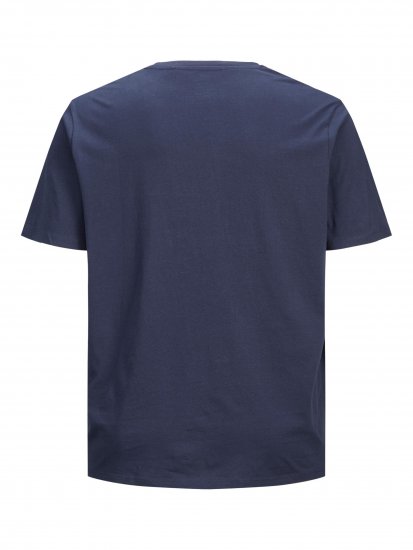 Jack & Jones Organic Basic T-shirt Navy Blazer - Tričká - Nadrozmerné tričká - 2XL-14XL