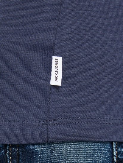 Jack & Jones Organic Basic T-shirt Navy Blazer - Tričká - Nadrozmerné tričká - 2XL-14XL