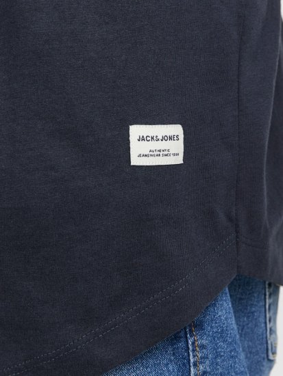 Jack & Jones NOA Crew Neck T-Shirt Navy Blazer - Tričká - Nadrozmerné tričká - 2XL-14XL