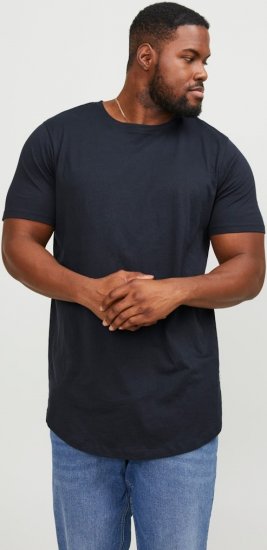 Jack & Jones NOA Crew Neck T-Shirt Navy Blazer - Tričká - Nadrozmerné tričká - 2XL-14XL