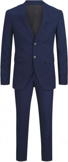 Jack & Jones FRANCO Suit Medieval Blue - Obleky - Obleky 2XL-8XL