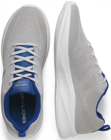 Jack & Jones Croxley Sneakers Grey/Monaco Blue - Pánske topánky 40-52 - 