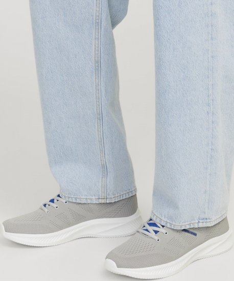 Jack & Jones Croxley Sneakers Grey/Monaco Blue - Pánske topánky 40-52 - 