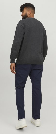 Jack & Jones JPSTMARCO JJDAVE Chinos Navy Blazer - Džínsy & nohavice - Džínsy a Nohavice - W40-W70
