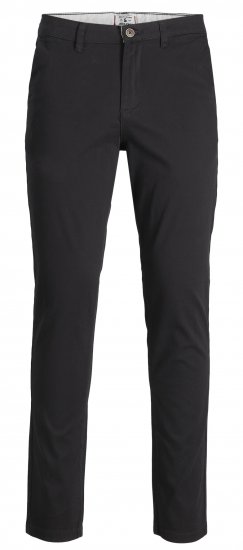 Jack & Jones Marco Dave Chinos Black - Džínsy & nohavice - Džínsy a Nohavice - W40-W70