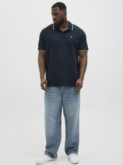 Jack & Jones AUSTIN PLAY Polo Dark Blue - Polokošele - Polokošele 2XL-8XL