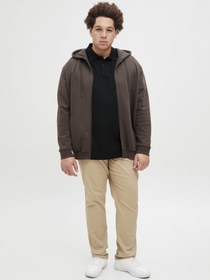 Jack & Jones AUSTIN CLASSIC Polo Black - Polokošele - Polokošele 2XL-8XL