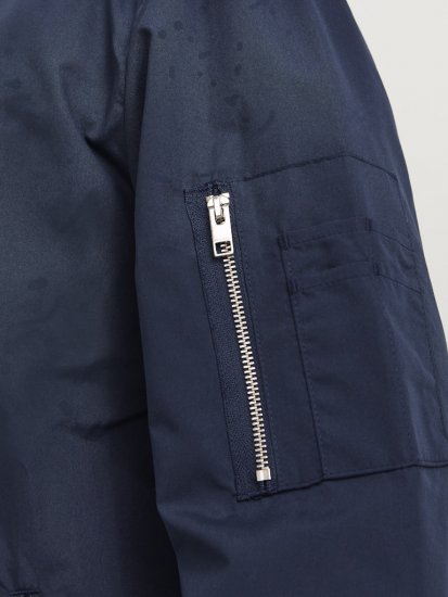 Jack & Jones RUSH Bomber Jacket Navy Blazer - Bundy - Bundy Nadmerné Veľkosti 2XL-8XL