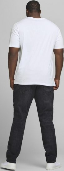 Jack & Jones JJECORP LOGO T-Shirt White - Tričká - Nadrozmerné tričká - 2XL-14XL