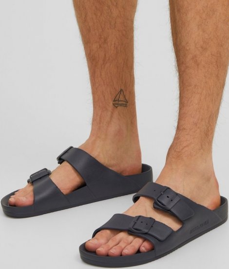 Jack & Jones Croxton Moulded Sandals Black - Pánske topánky 40-52 - 