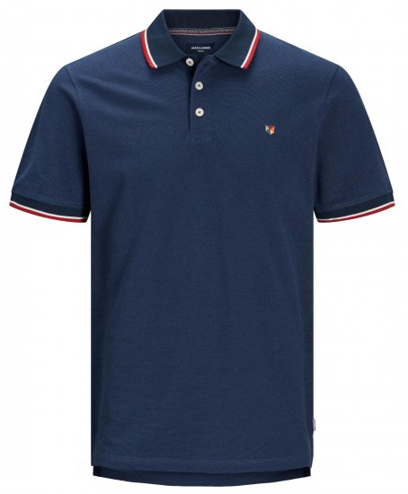 Jack & Jones JPRWINBLU Poloshirt Navy Blazer - Polokošele - Polokošele 2XL-8XL