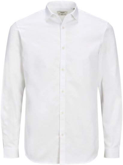 Jack & Jones CARDIFF Dress Shirt White - Košele - Košele 2XL-10XL