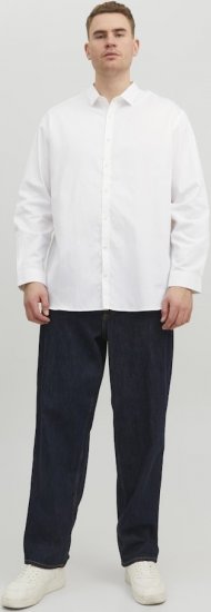 Jack & Jones CARDIFF Dress Shirt White - Košele - Košele 2XL-10XL