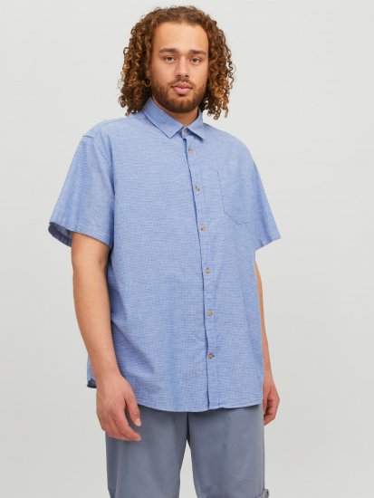 Jack & Jones JORABEL Casual Shirt Ensign Blue - Košele - Košele 2XL-10XL
