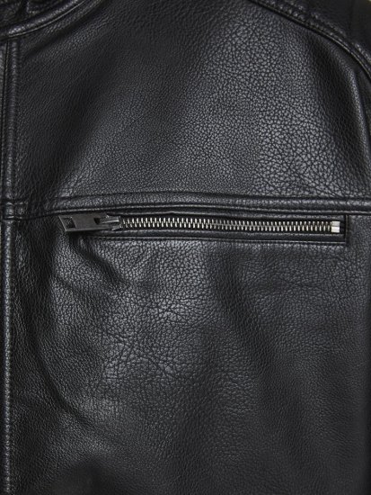 Jack & Jones ROCKY Jacket Black - Bundy - Bundy Nadmerné Veľkosti 2XL-8XL
