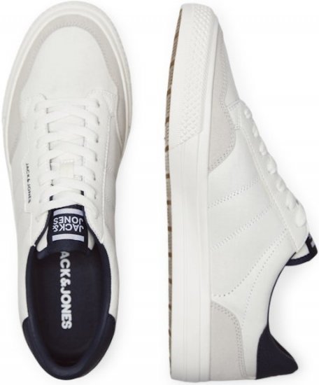 Jack & Jones Morden Combo Sneakers White/Navy - Pánske topánky 40-52 - 