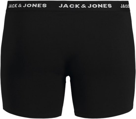 Jack & Jones HUEY Trunks 5-Pack Black - Spodná bielizeň - Spodné Prádlo 2XL-8XL