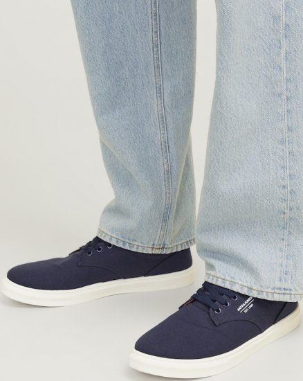 Jack & Jone Mission Canvas Sneakers Navy Blazer - Pánske topánky 40-52 - 