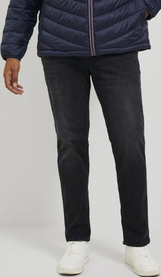 Jack & Jones GLENN FOX GE 147 Jeans Black Denim - Džínsy & nohavice - Džínsy a Nohavice - W40-W70