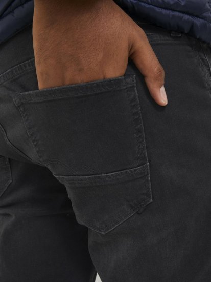 Jack & Jones GLENN FOX GE 147 Jeans Black Denim - Džínsy & nohavice - Džínsy a Nohavice - W40-W70