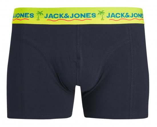 Jack & Jones JACTHOMAS Trunks 3-Pack Navy Blazer - Spodná bielizeň - Spodné Prádlo 2XL-8XL