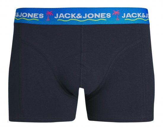 Jack & Jones JACTHOMAS Trunks 3-Pack Navy Blazer - Spodná bielizeň - Spodné Prádlo 2XL-8XL