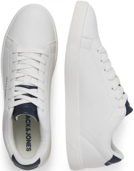 Jack & Jones Bosley Sneakers White/NAVY BLAZE - Pánske topánky 40-52 - 