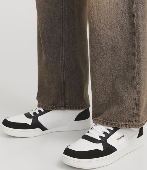 Jack & Jones Bounce Sneakers Black/White - Pánske topánky 40-52 - 