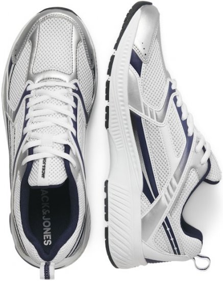 Jack & Jones Tokyo Sneakers White/MEDIEVAL B - Pánske topánky 40-52 - 