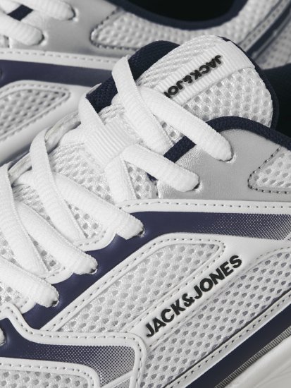 Jack & Jones Tokyo Sneakers White/MEDIEVAL B - Pánske topánky 40-52 - 