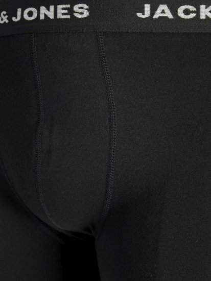 Jack & Jones BASIC Trunks 7-Pack Black - Spodná bielizeň - Spodné Prádlo 2XL-8XL