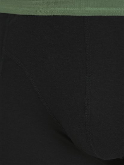 Jack & Jones Nick Bamboo Trunks 3-Pack Green/Black - Spodná bielizeň - Spodné Prádlo 2XL-8XL