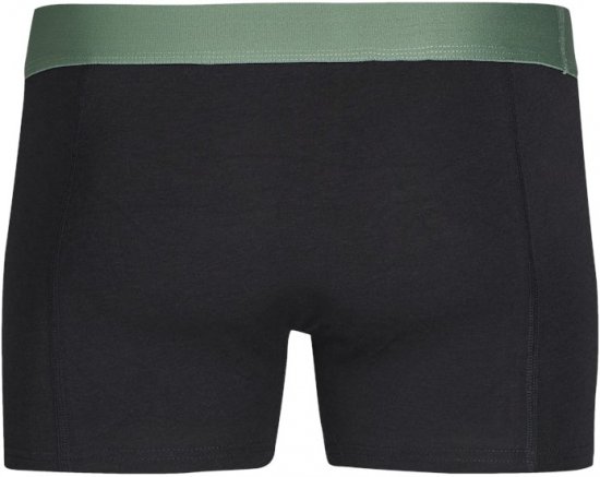 Jack & Jones Nick Bamboo Trunks 3-Pack Green/Black - Spodná bielizeň - Spodné Prádlo 2XL-8XL