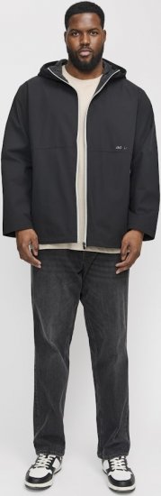 Jack & Jones ORGANIC T-Shirt Grey/Melange - Tričká - Nadrozmerné tričká - 2XL-14XL