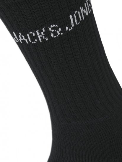 Jack & Jones REGEN Tennis Socks 9-Pack Black - Ponožky - Ponožky