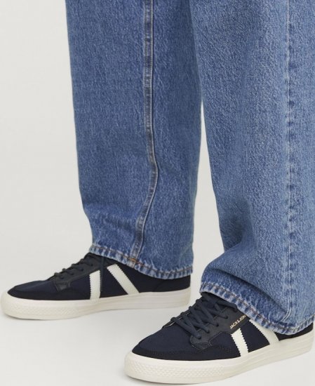 Jack & Jones Morden Canvas Special Sneakers Navy Blazer/MarshM - Pánske topánky 40-52 - 