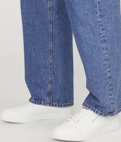Jack & Jones Bosley Sneakers White/MEDIUM GREEN - Pánske topánky 40-52 - 