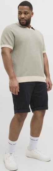 Jack & Jones Dave Chino Shorts Black - Šortky - Šortky W40-W60