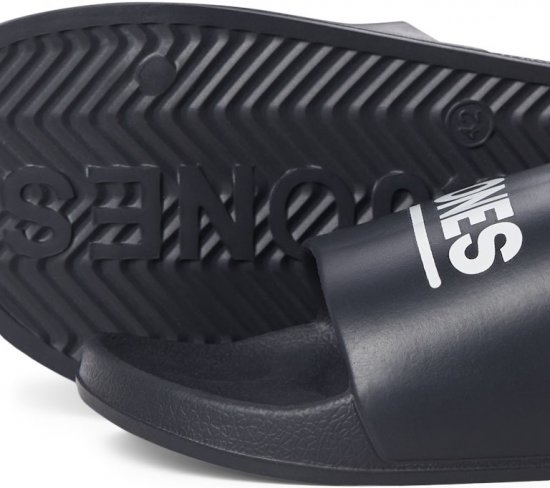 Jack & Jones Wollie Slippers Black - Pánske topánky 40-52 - 