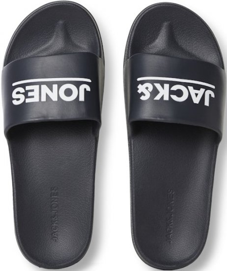 Jack & Jones Wollie Slippers Black - Pánske topánky 40-52 - 