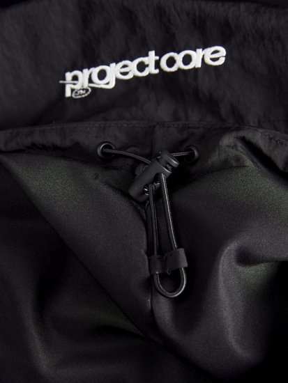 Jack & Jones Union Track Jacket Black - Mikiny & mikiny bez kapucne - Mikiny & Mikiny s Kapucňou 2XL-12XL