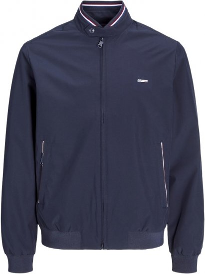 Jack & Jones Brad Bomber Jacket Seaborne - Bundy - Bundy Nadmerné Veľkosti 2XL-8XL