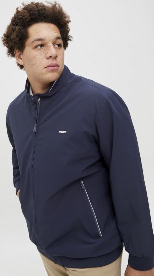 Jack & Jones Brad Bomber Jacket Seaborne - Bundy - Bundy Nadmerné Veľkosti 2XL-8XL