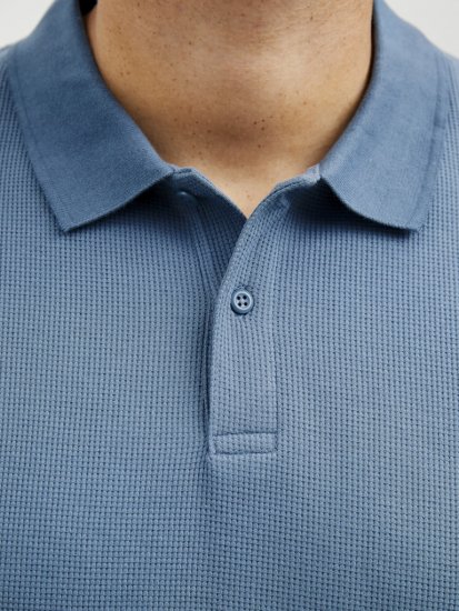 Jack & Jones AUSTIN CLASSIC Polo Blue - Polokošele - Polokošele 2XL-8XL