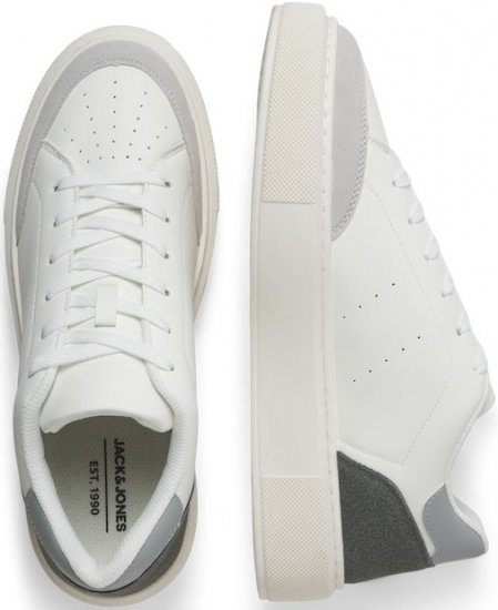 Jack & Jones Waspire Court Sneakers White/Vapor Blue - Pánske topánky 40-52 - 