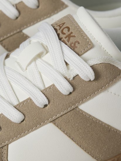 Jack & Jones Valencia Sneakers White/Travertine - Pánske topánky 40-52 - 