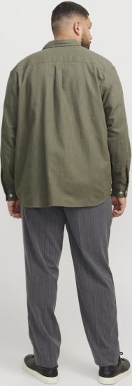 Jack & Jones Raymond Spring Long Sleeve Overshirt Green - Košele - Košele 2XL-10XL