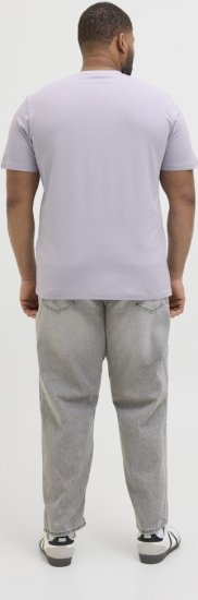 Jack & Jones Anatomy Skull Crew Neck T-Shirt Violet - Tričká - Nadrozmerné tričká - 2XL-14XL