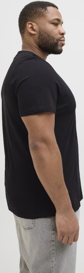 Jack & Jones Anatomy Skull Crew Neck T-Shirt Black - Tričká - Nadrozmerné tričká - 2XL-14XL